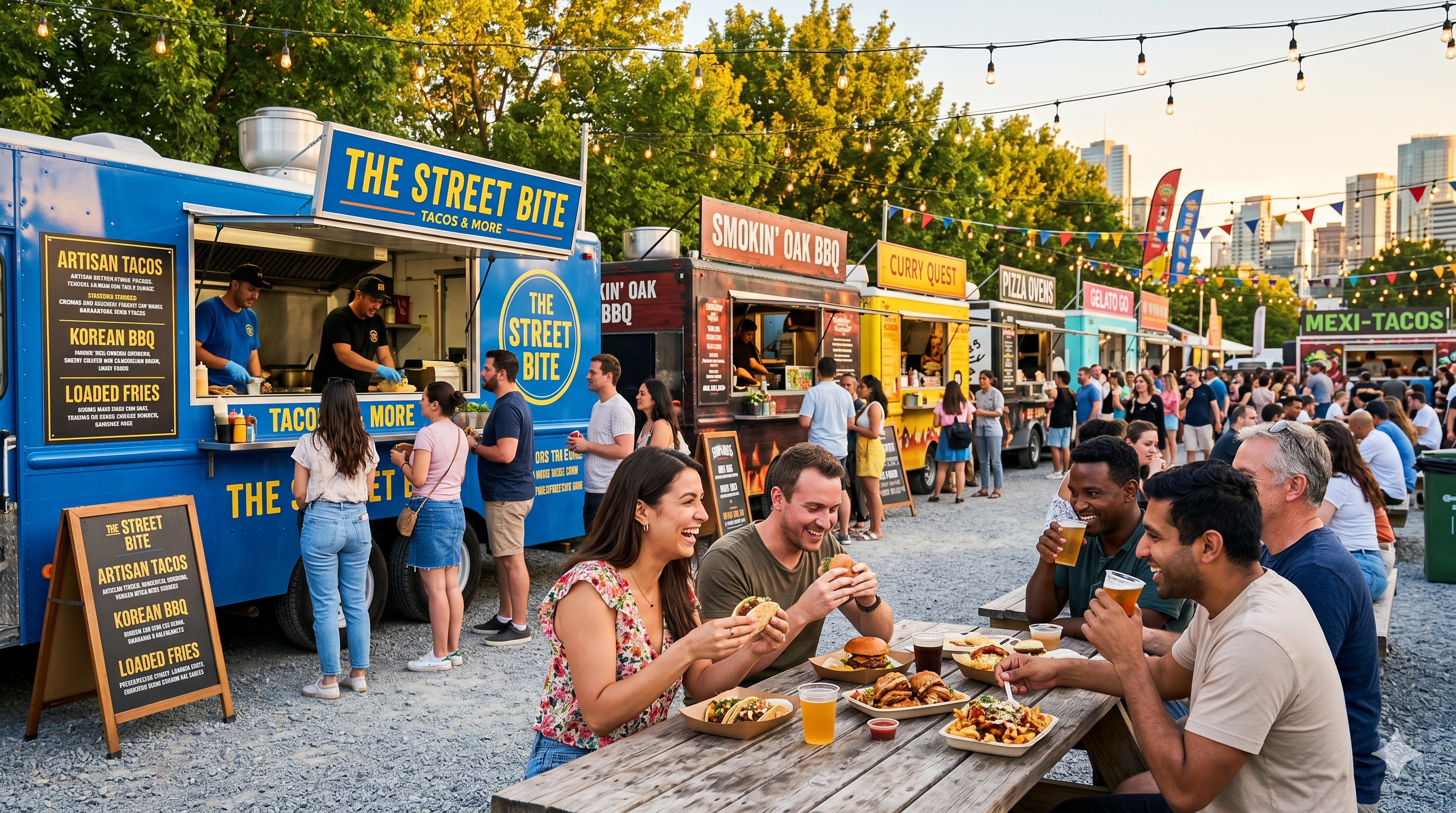 Local Central Florida food truck serving fresh street food